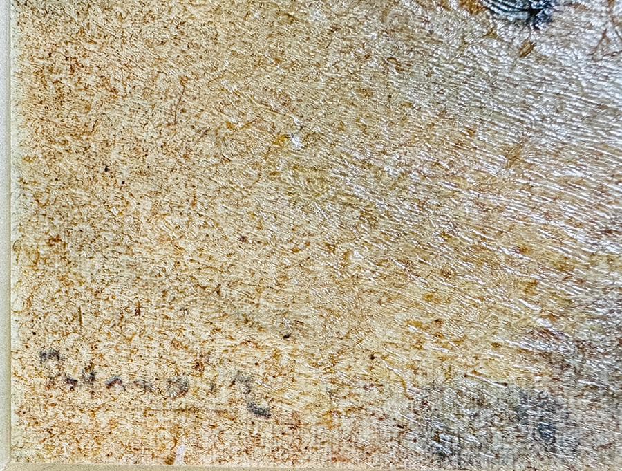 ルノアール 「 ばら 」 共同印刷 複製画 F10 額寸 縦73cm 横61cm