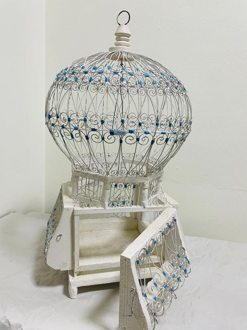 アンティーク　鳥かご　フランス　チュニジア