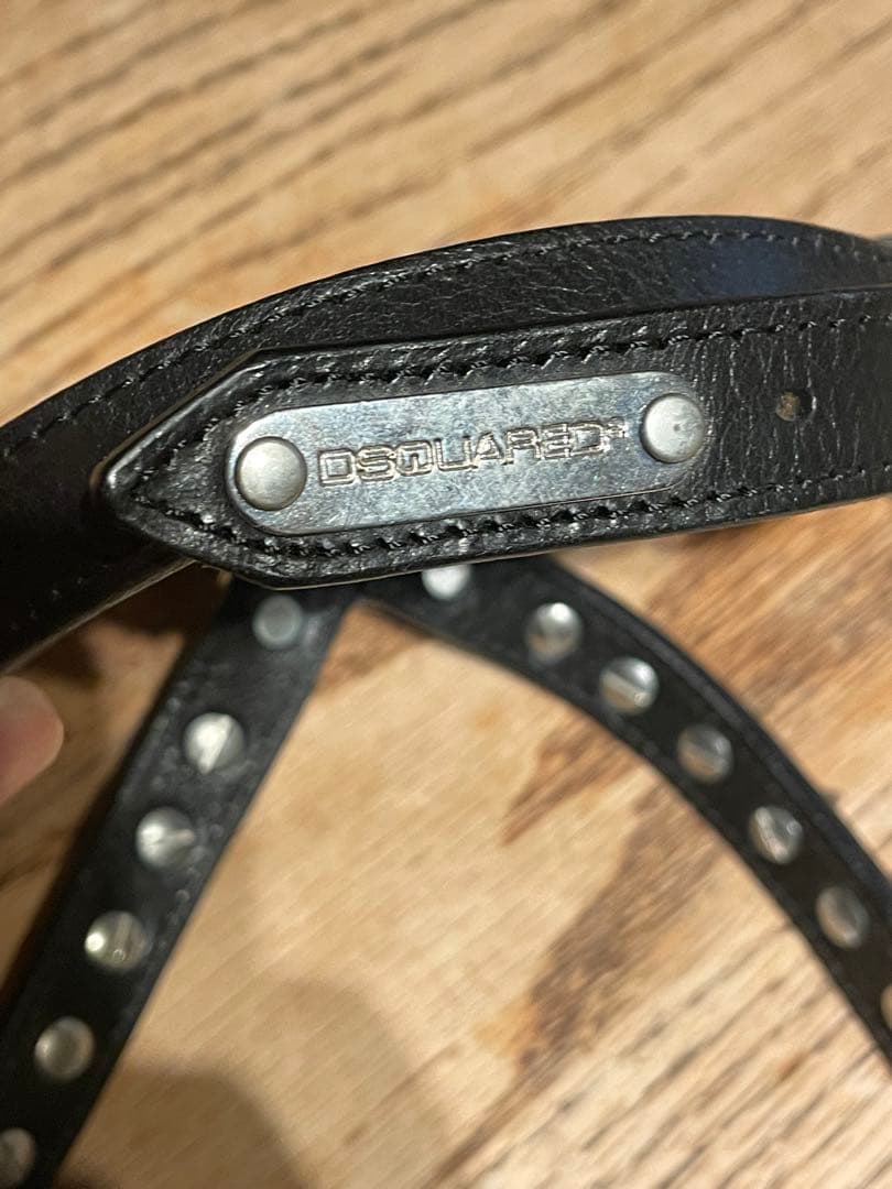 激レア DSQUARED 2 DOG Harness 犬用スタッズ付ハーネス