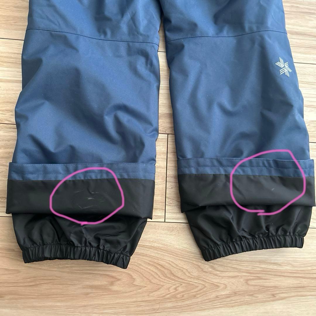 GOLDWIN スキーウェア上下セット 140cm サイズ調整機能付