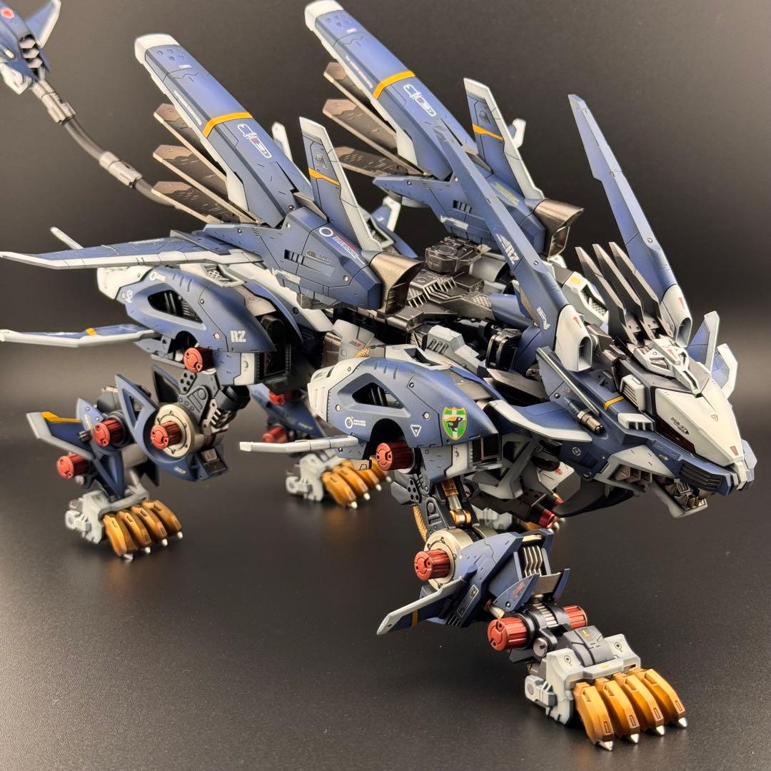 コトブキヤ HMM ZOIDS ライガーゼロ イェーガー 全塗装完成品