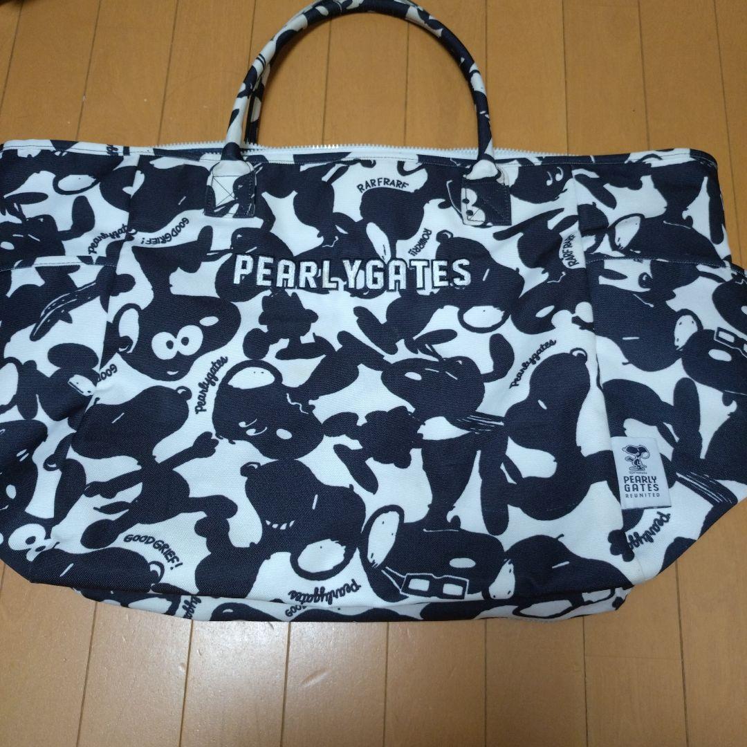 PEARLY GATES 大容量　スヌーピー柄ロッカーバック