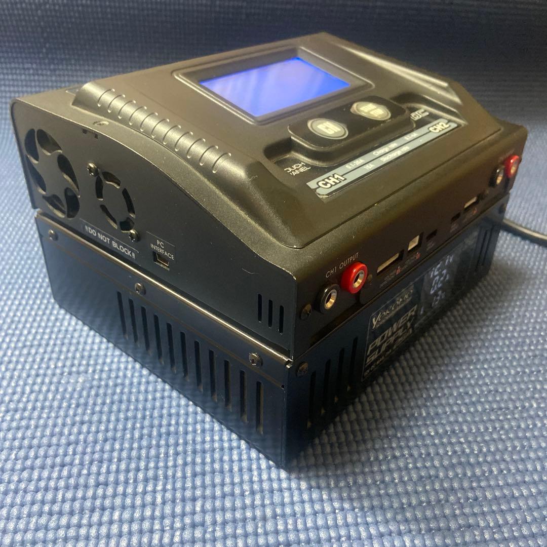 ヨコモYZ-114DUO ヨコモパワーサプライ25A12V安定化電源セット