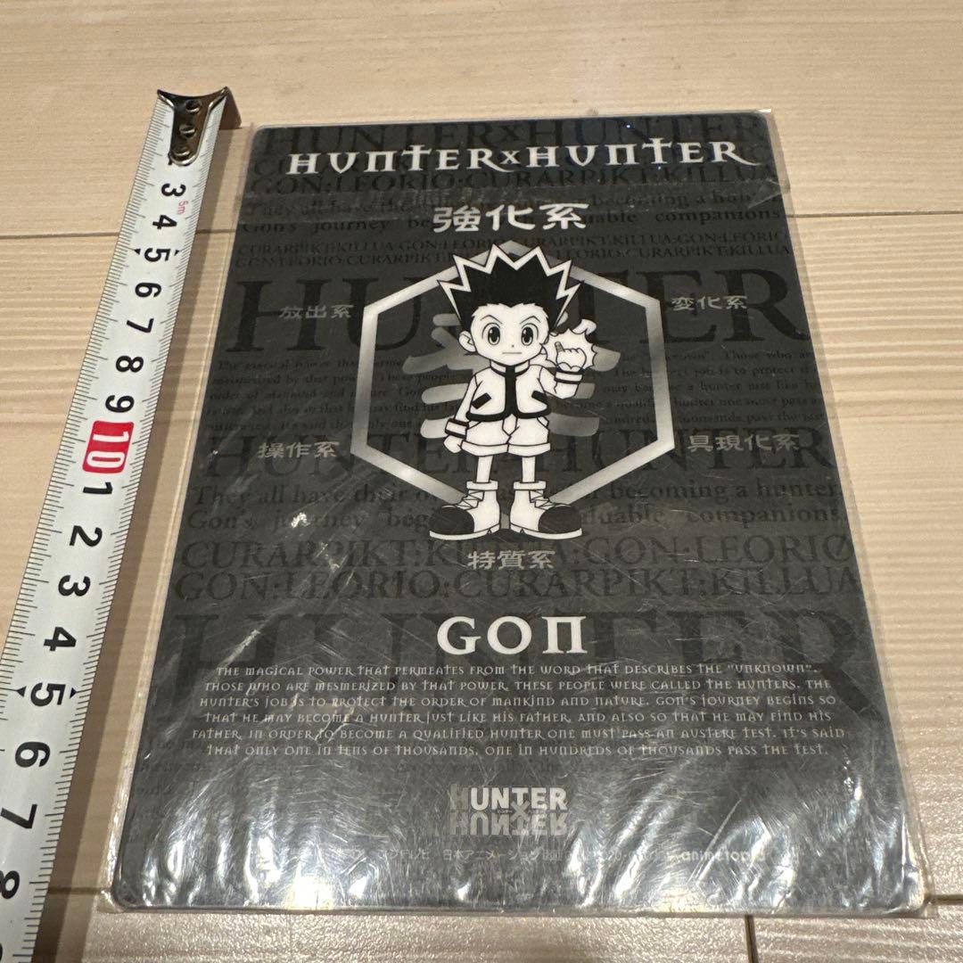 HUNTER×HUNTER　ハンターハンター ミニ下敷き　ゴン
