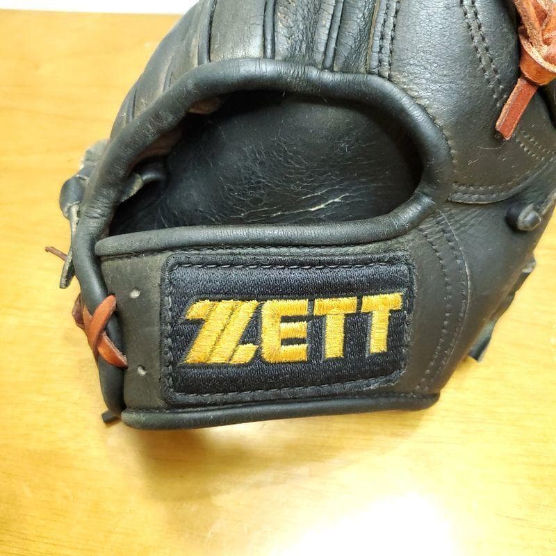 ZETT ゼット プロステイタス 旧ラベル 佐藤刻印 内野用 硬式グローブ