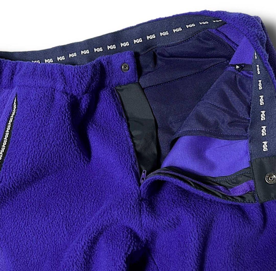 PEARLY GATES 美シルエット ボアフリース ジョガーパンツ 5