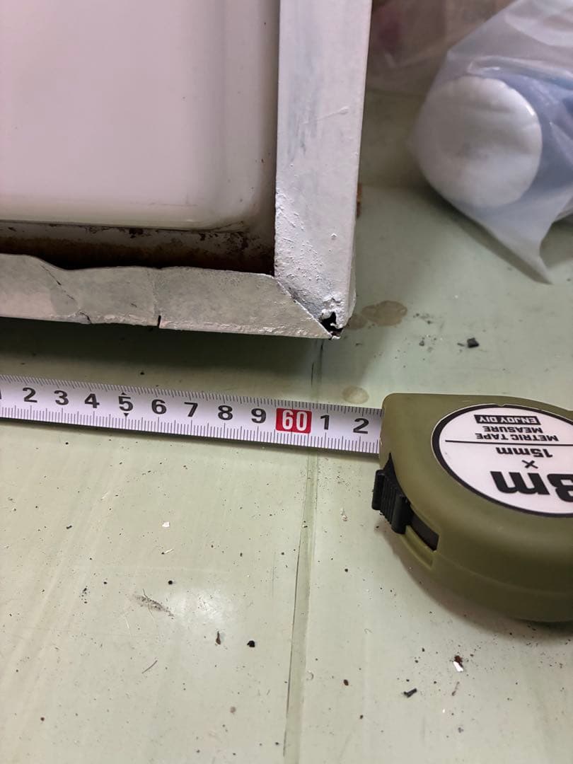 店舗用袖看板リメイク品　180＊61＊20