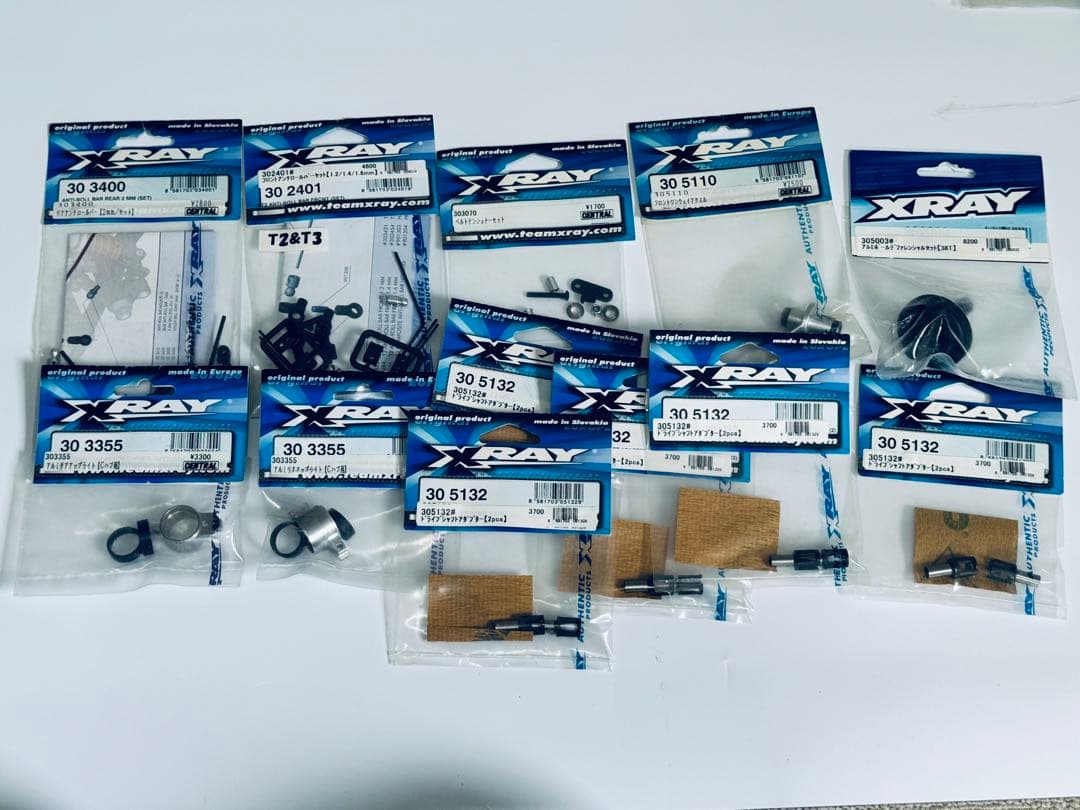 XRAY T2 T3 スペアパーツ オプションパーツ 多数　未使用　ラジコン