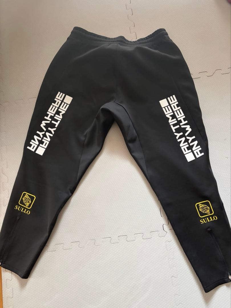 SULLO トレーニングパンツ XL ブラック