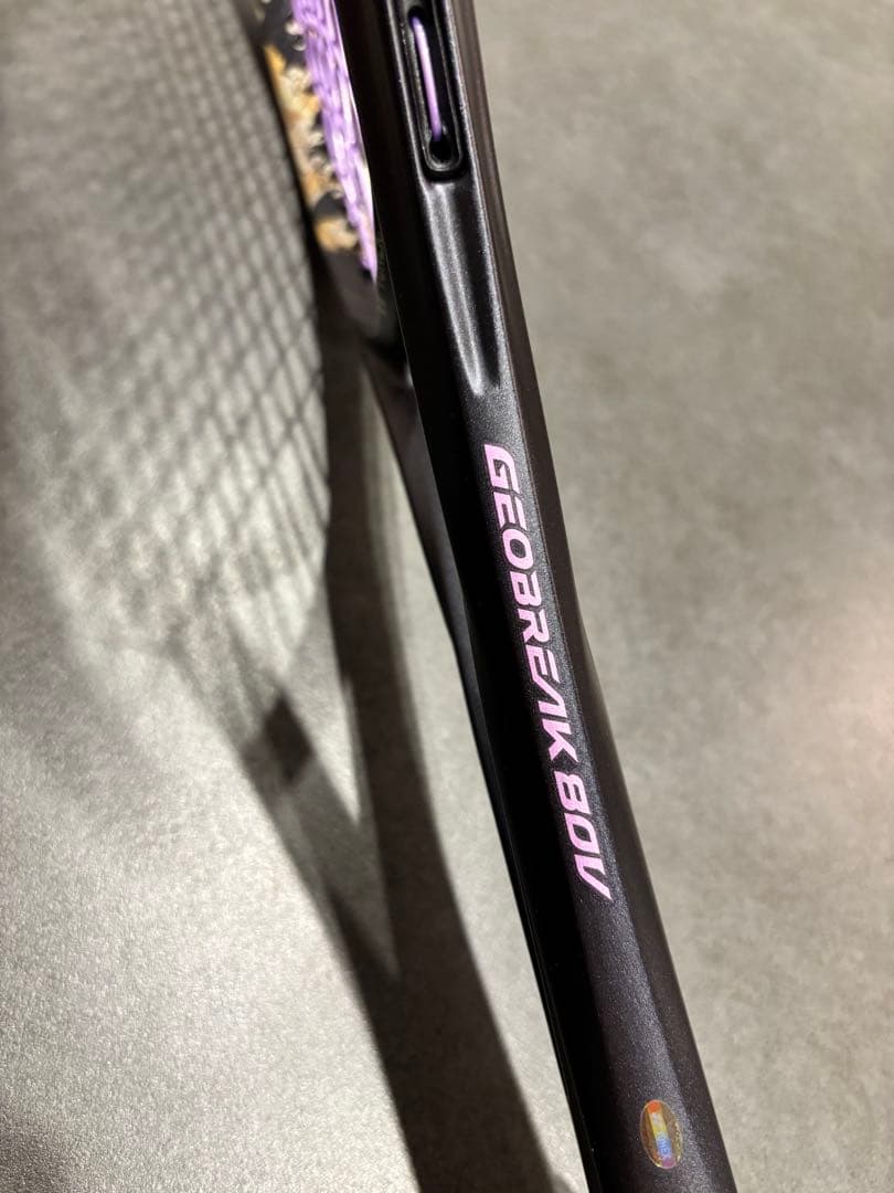 YONEX ジオブレイク80V ゴールド/パープル