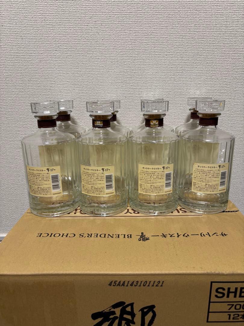 空瓶 サントリー響17年 12本セット