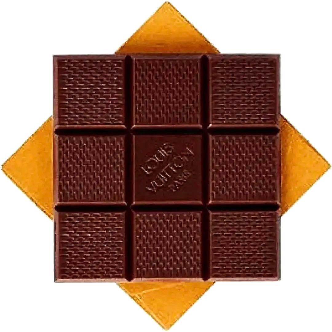 菓子 LOUIS VUITTON \"DAMIER\" TABLET CHOCOLATE