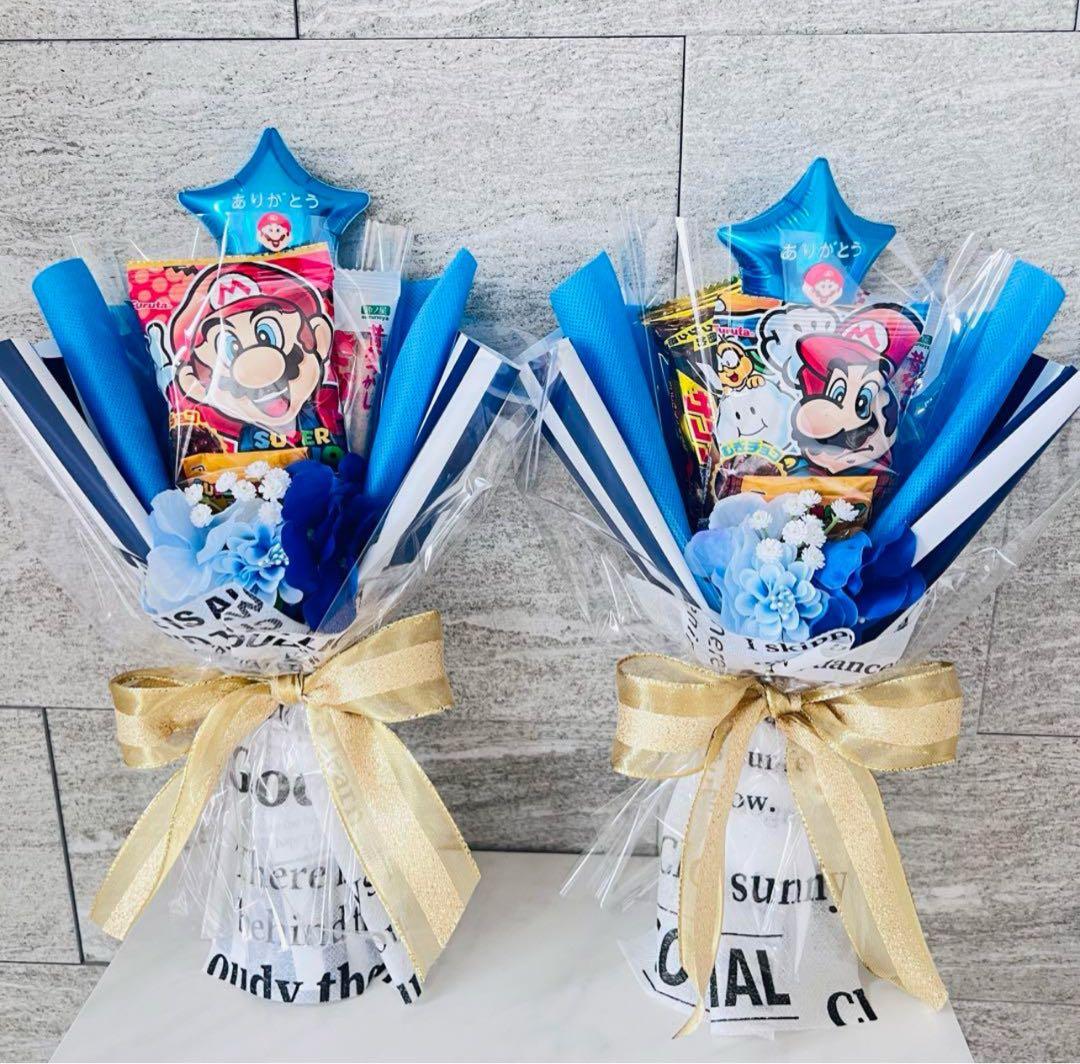 お菓子ブーケ バルーンブーケ 誕生日 卒園 卒業 発表会 結婚式 花束 お祝い