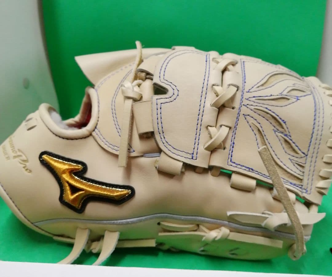 457.軽量オプションHAGA JAPAN ミズノプロ硬式オーダーグラブ