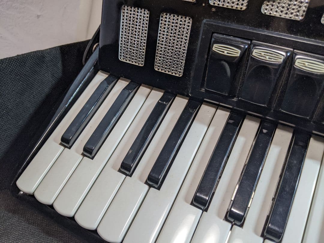 TOMBO トンボ アコーディオン J-48 Accordion ハードケース付