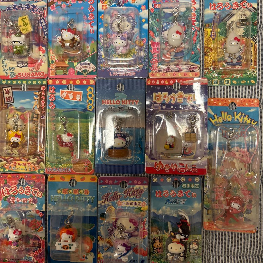 ご当地キティ　ファスナーマスコット　セット