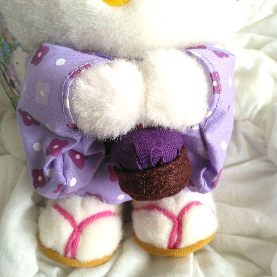 ご当地キティ　鎌倉　ハローキティ　ぬいぐるみ　キティ　サンリオ　あじさい　浴衣