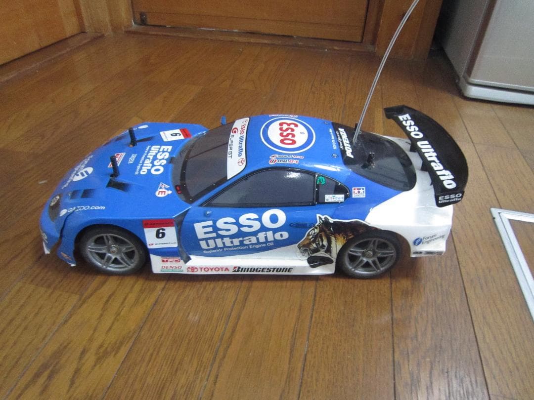 けんと 完全動作 1/10 タミヤ TT01 フルセット 80 スープラ