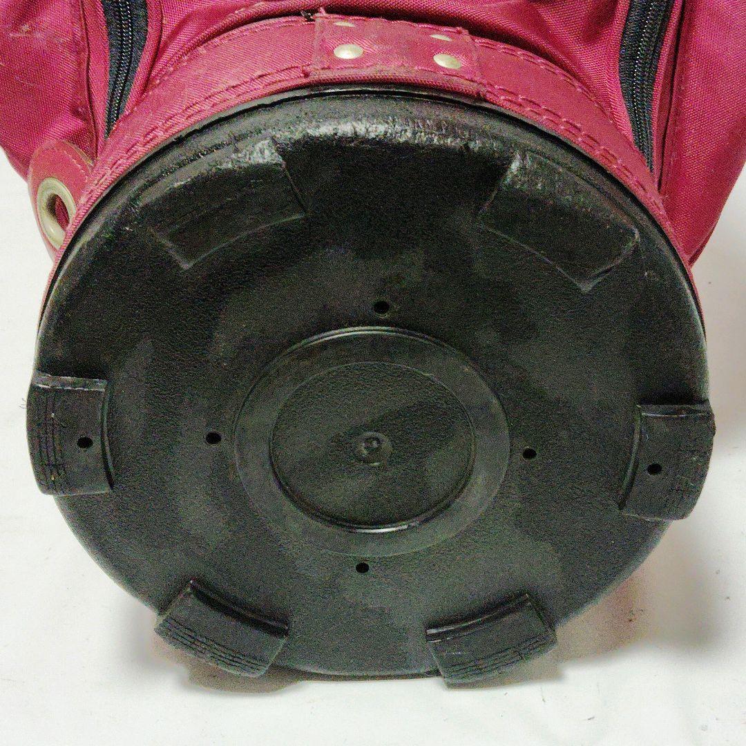 ポロ　ラルフローレン　キャディバッグ　赤茶　5分割