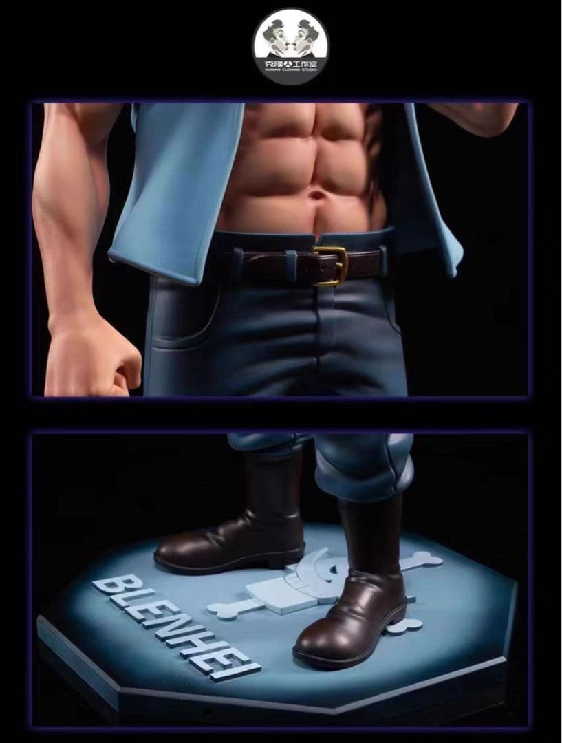 ワンピース ブレンハイム イゾウ 2点 ガレージキット ガレキ スタチュー⑤