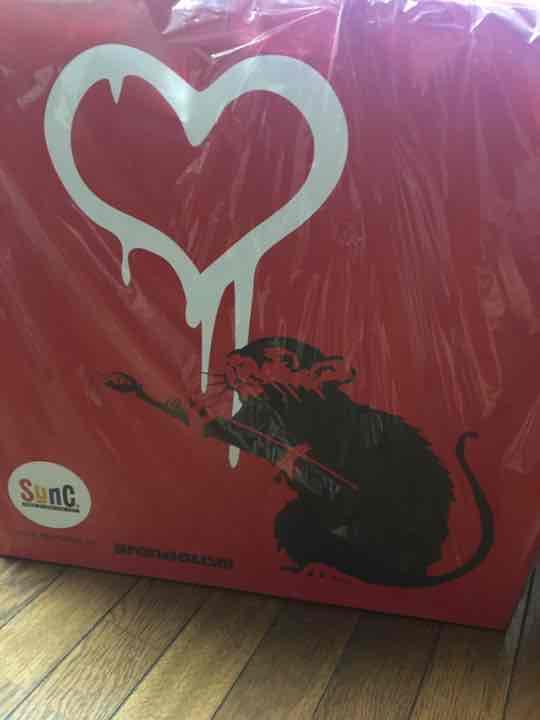LOVE RAT（RED Ver.） MCT TOKYO バンクシー