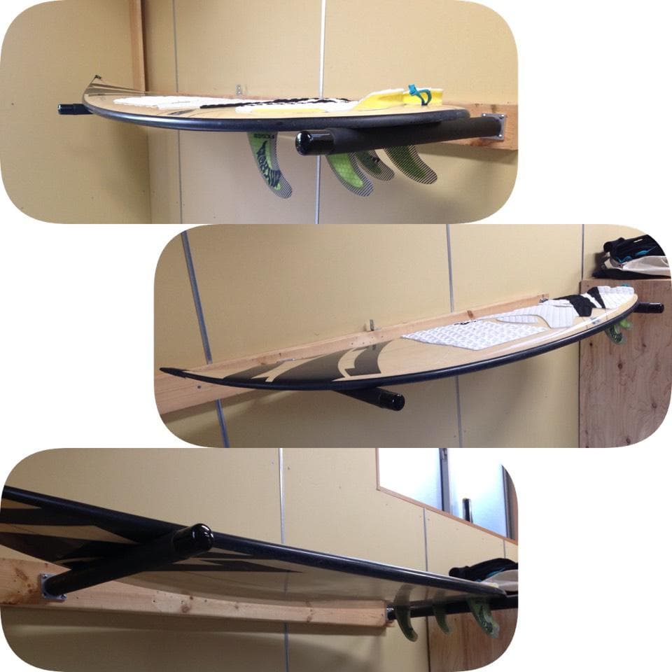 訳あり10本セット　軽量アルミサーフボードラック