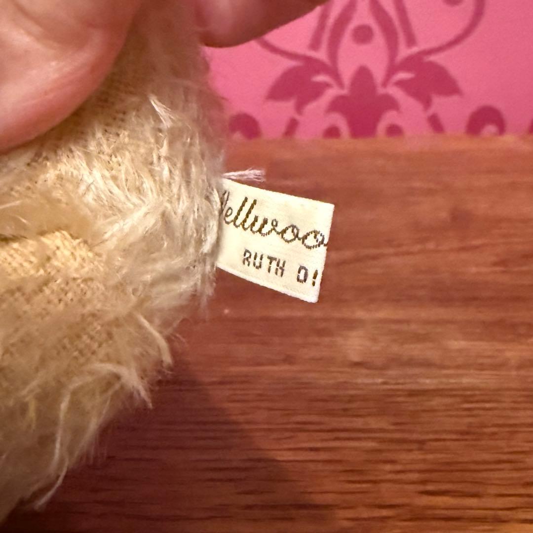 イギリス作家　Ruth Dickinson モヘア　ウサギ さん　25cm