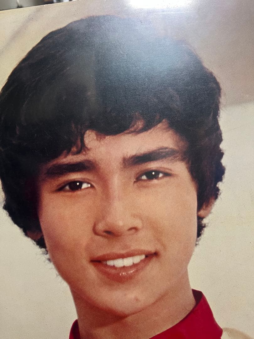 幻の名品歌謡界の幕開け新御三家若き日の郷ひろみ大型木製写真パネルピニールカバー付