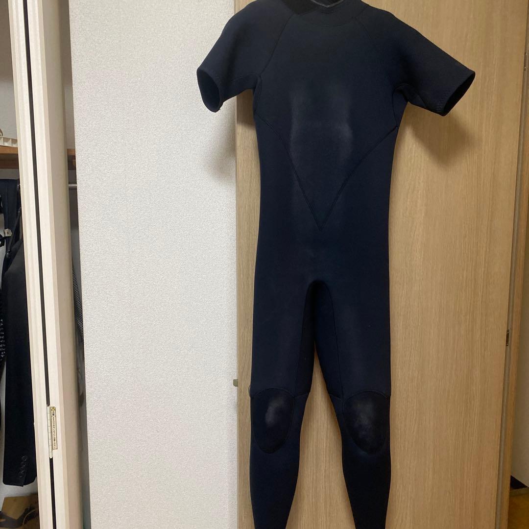 ムラサキスポーツスリーウェザー黒 シーガル ウェットスーツ 半袖サイズXL