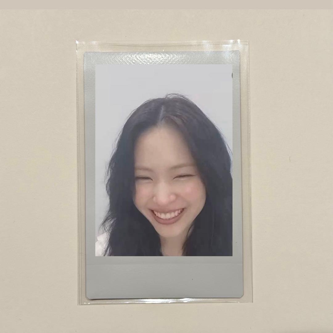 ITZY リュジン TUNNEL VISION 直筆サイン ポラロイド チェキ