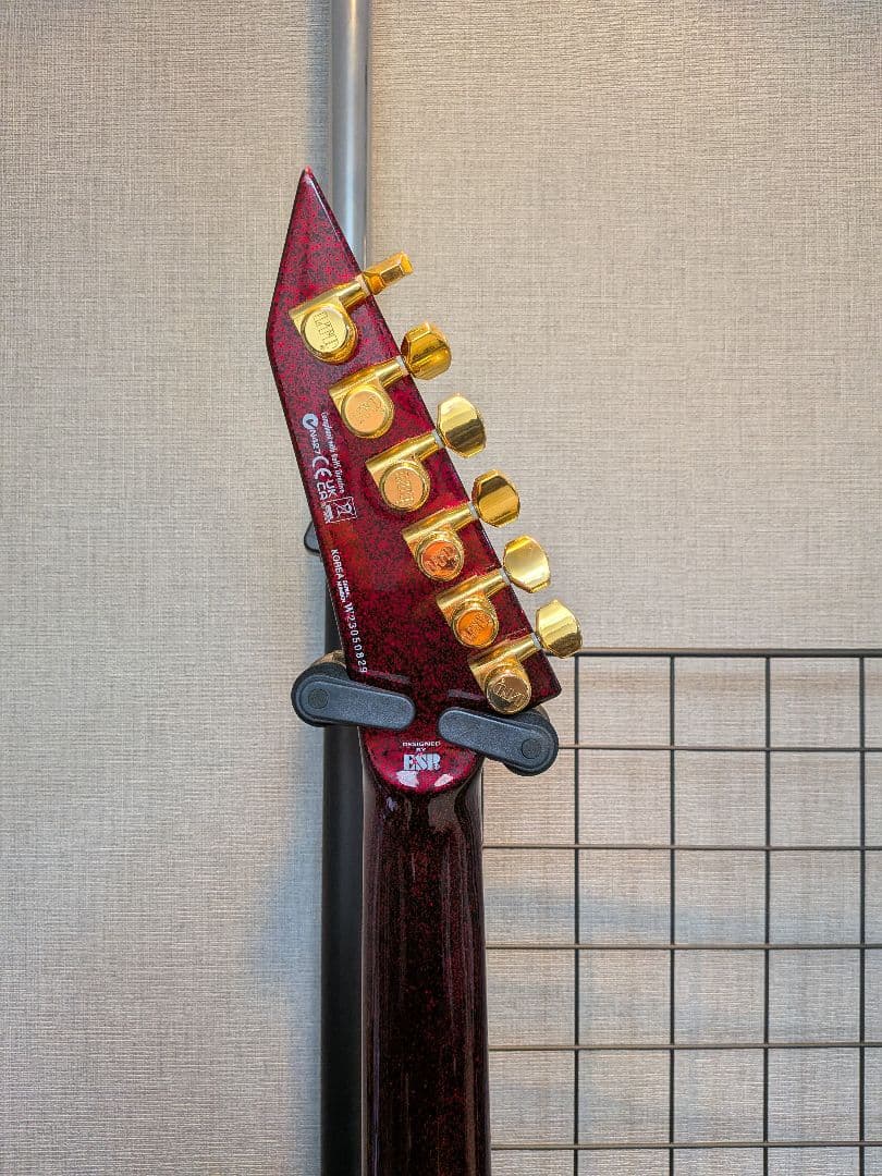 ESP LTD KH-V Black カーク・ハメット モデル