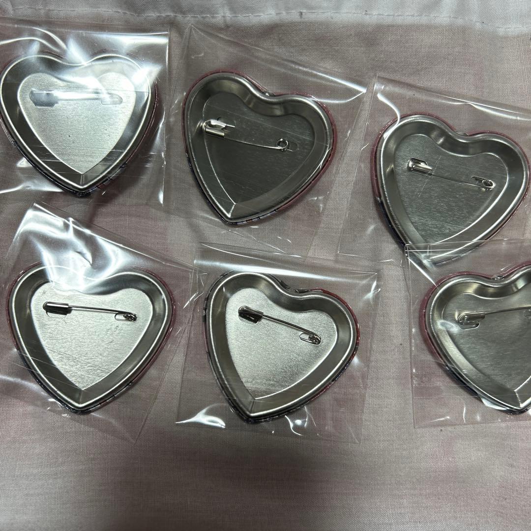 第五人格 芸者 美智子 アカデミー5個クリスマス1個 カフェハートバッジ