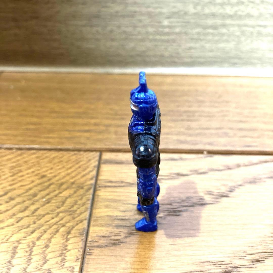 ブルービート フィギュア 重甲ビーファイター カブト 当時物 メタルヒーロー 青