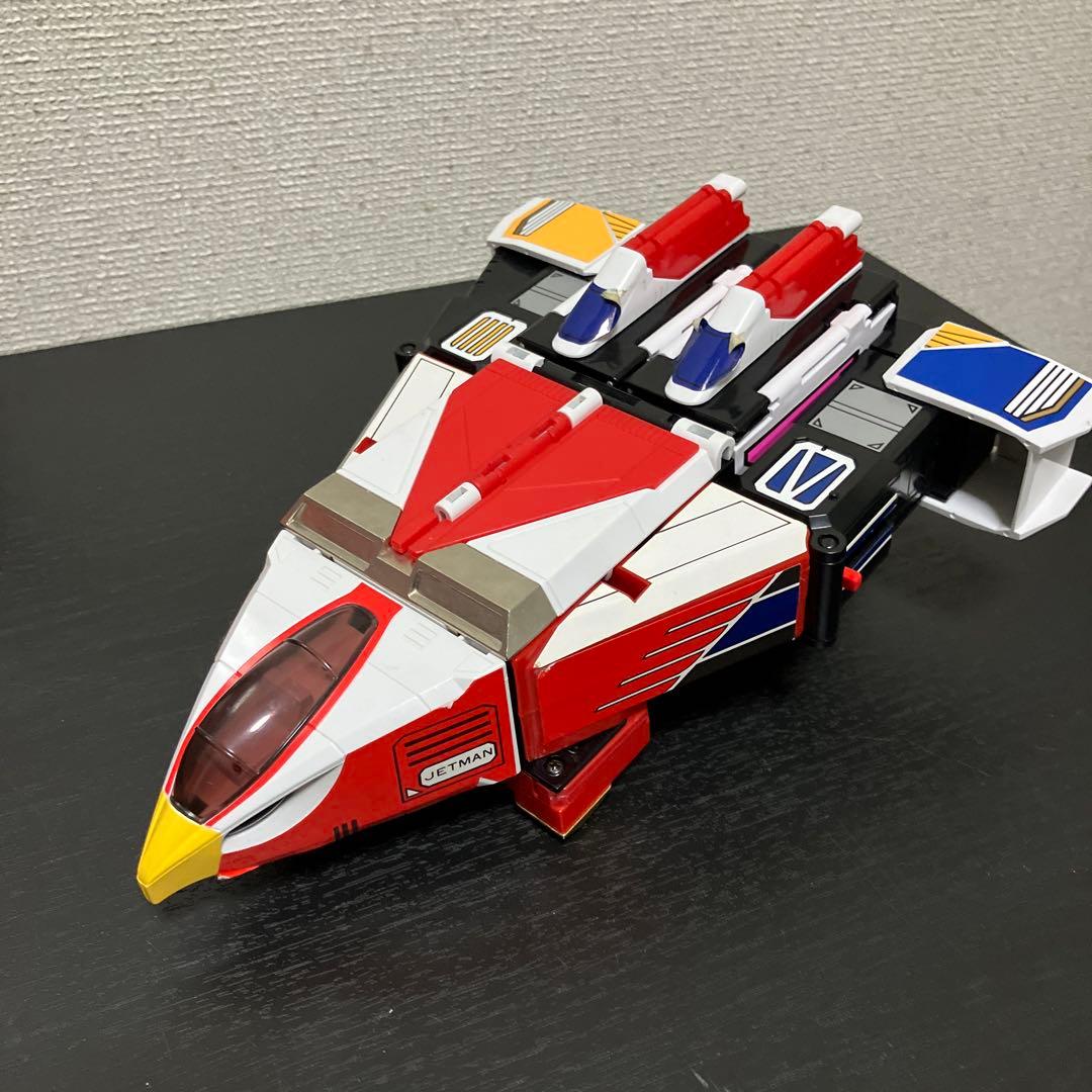 DX 超合金　鳥人戦隊　ジェットマン　天空合体　ジェットイカロス　バンダイ　箱付