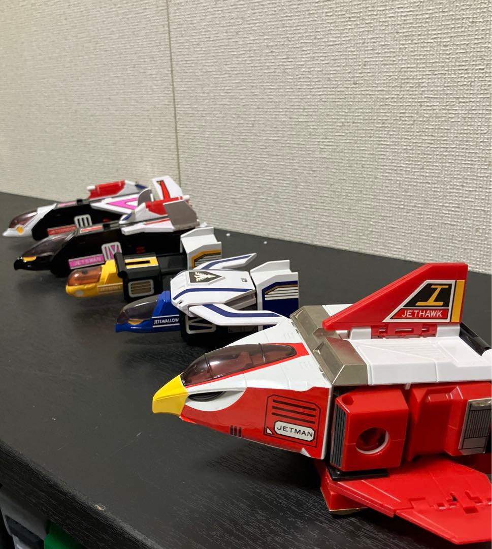 DX 超合金　鳥人戦隊　ジェットマン　天空合体　ジェットイカロス　バンダイ　箱付