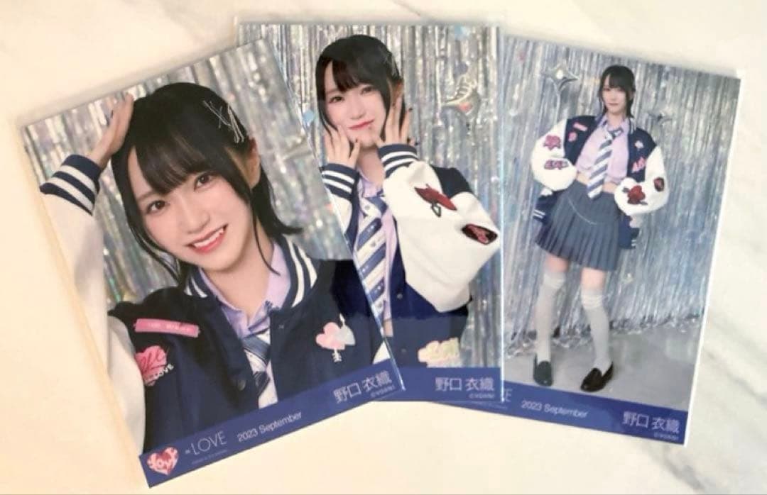 イコラブ 野口衣織 ヒロインズ 生写真 コンプ