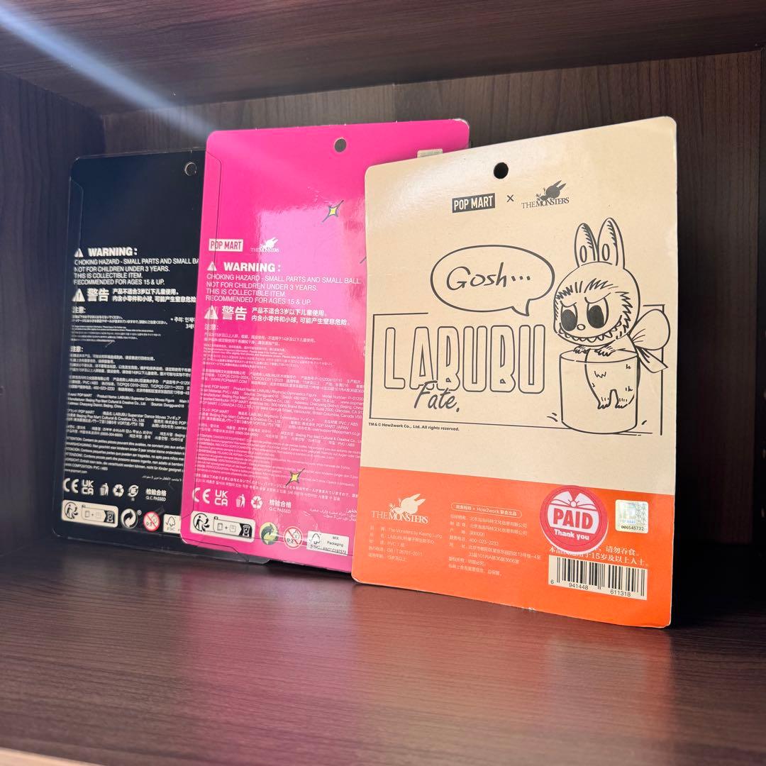 POP MART LABUBU フィギュア 3点セット
