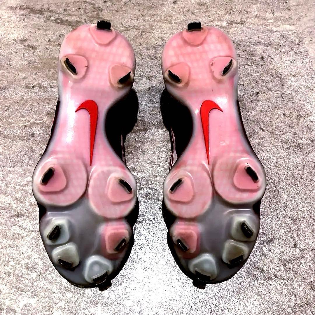 【即発送】NIKE／フォースズームトラウト8プロ／野球スパイク／27cm／レッド