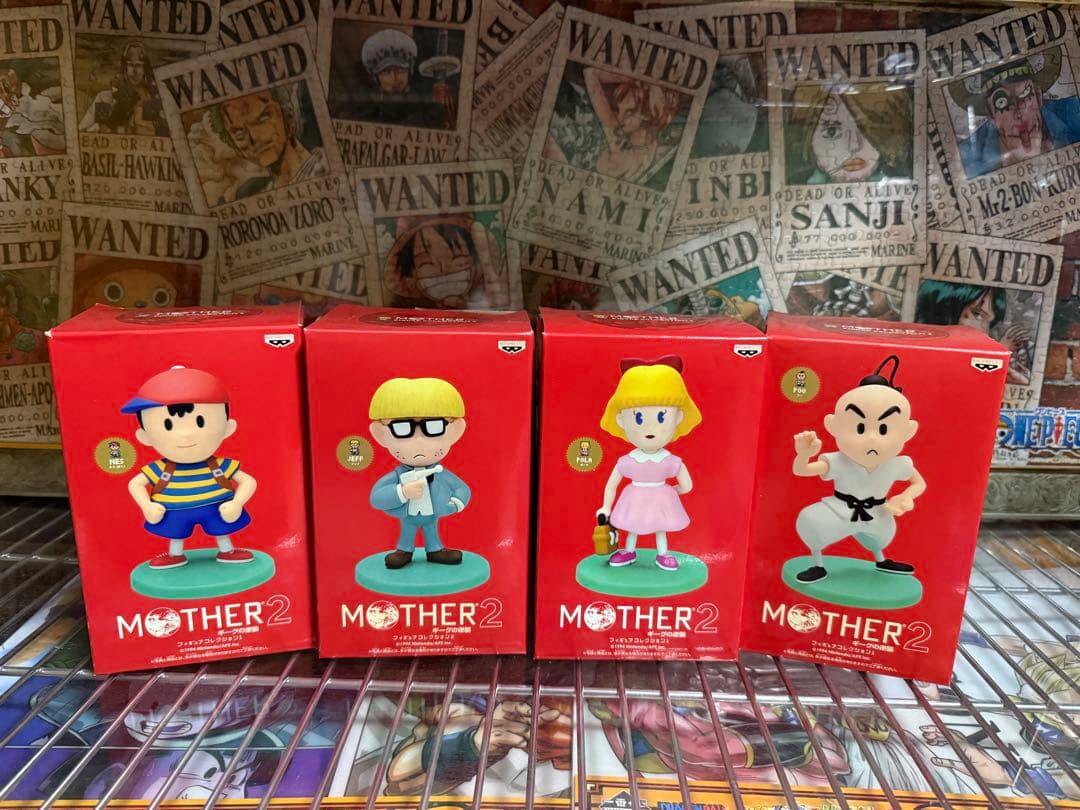 MOTHER 2 コレクションフィギュア 4体セット　開封品　Nintendo