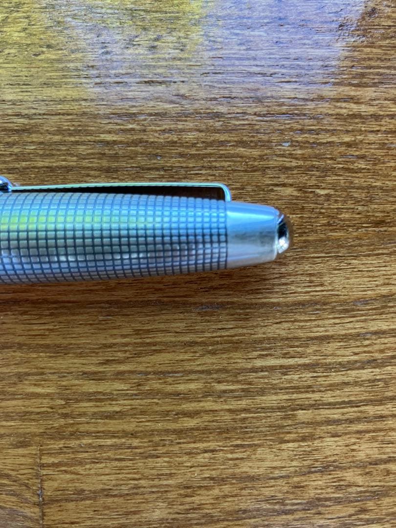 PILOTパイロット万年筆 シルバーン 格子＜ぺン先：F＞