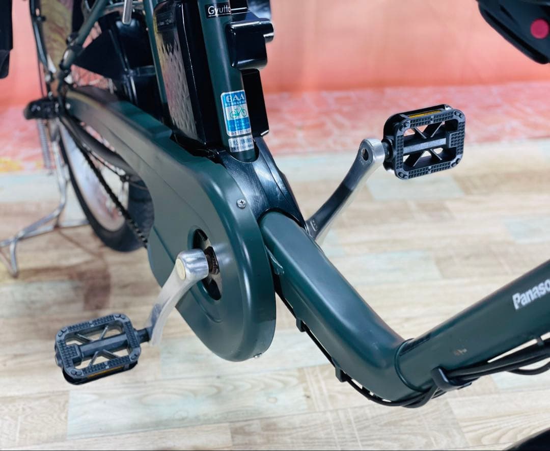 超特価！ギュット12AH⭐️パナソニック子供乗せ電動アシスト自転車Y2736