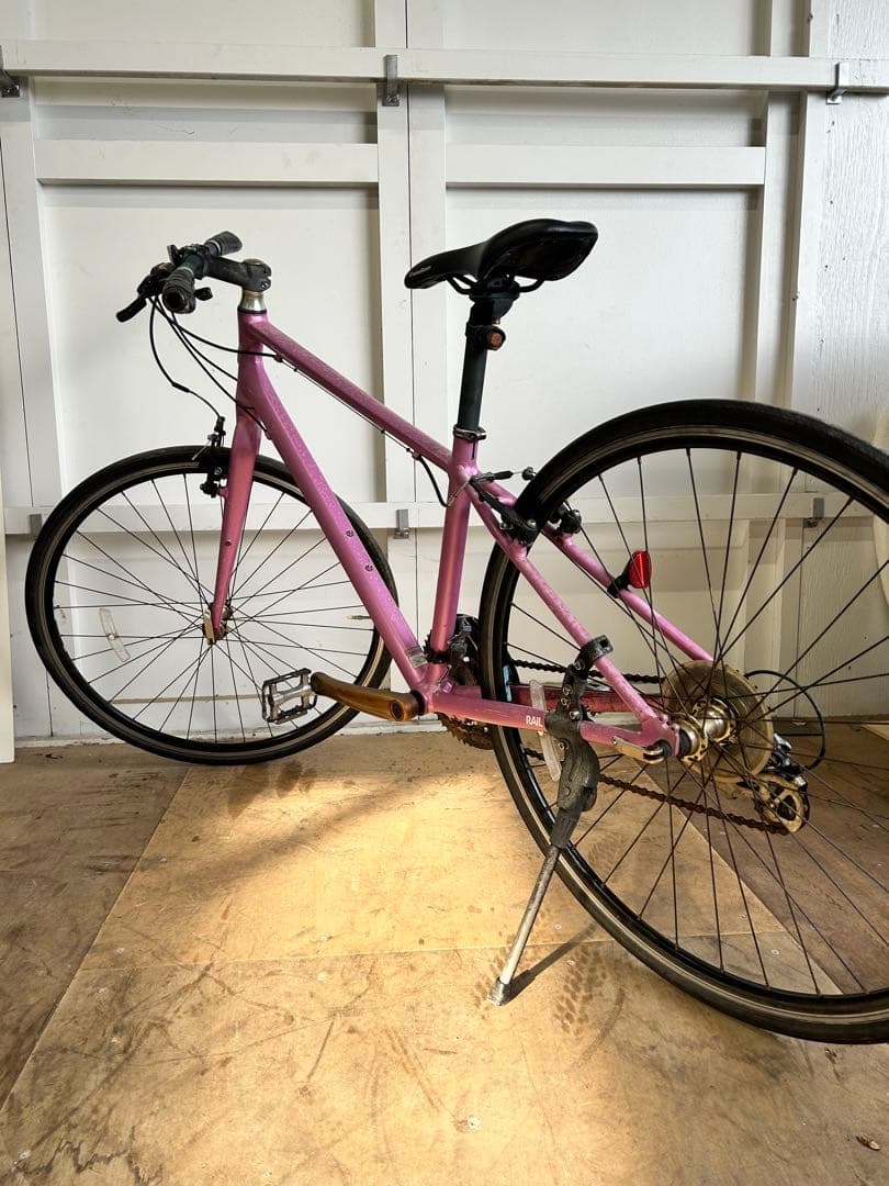 ピンク クロスバイク アルミフレーム SHIMANO 24段