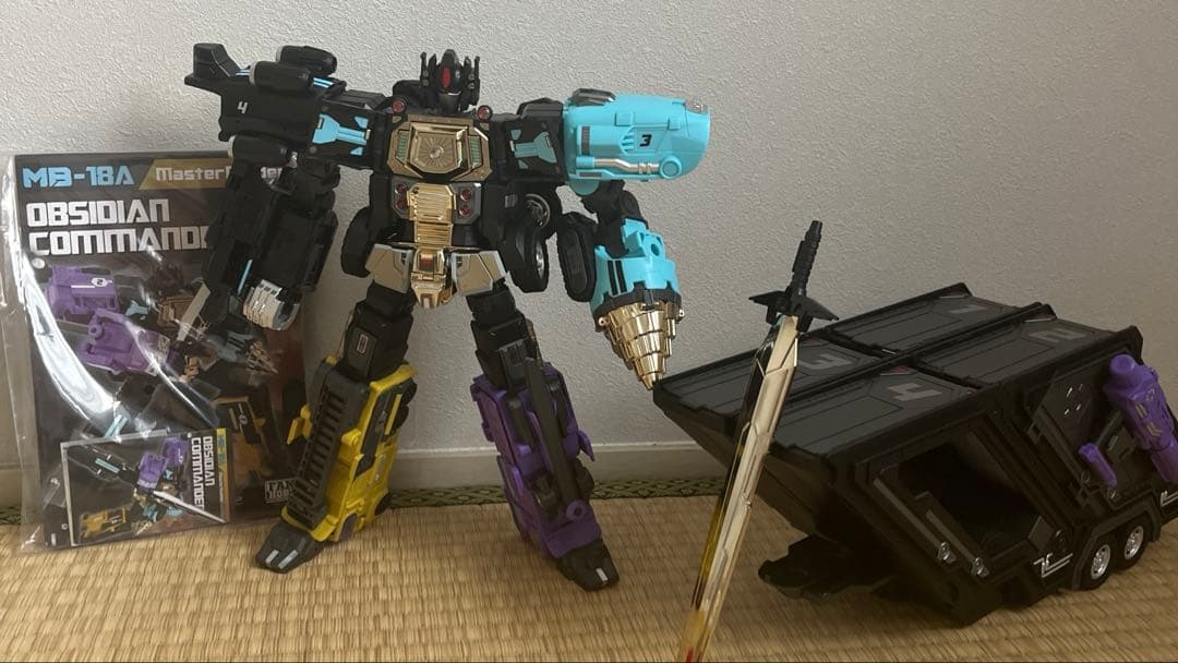 ロボット fanshobby MB-18AOBSIDIAN COMMANDER