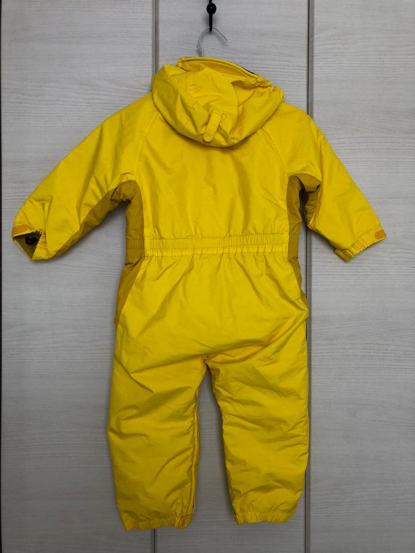 mont-bell モンベル キッズ スノーウェア スキーウェア黄色 100cm
