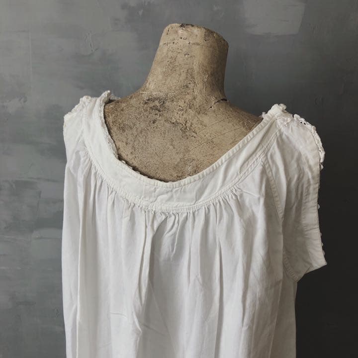 フランスアンティーク シフトドレス ワンピース