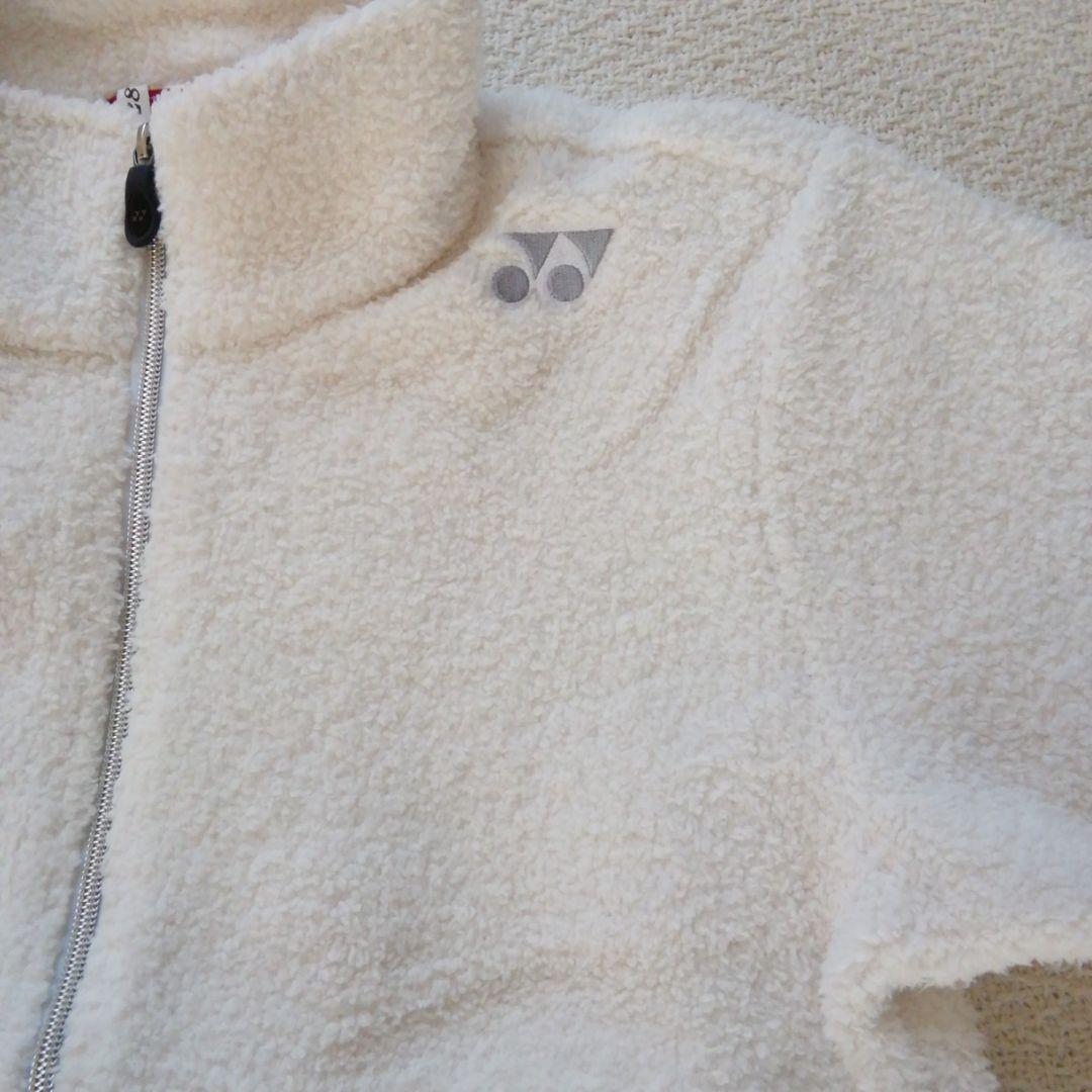 ヨネックスゴルフウェア　石川遼モデル　2012年ボアフリースブルゾン　ホワイト