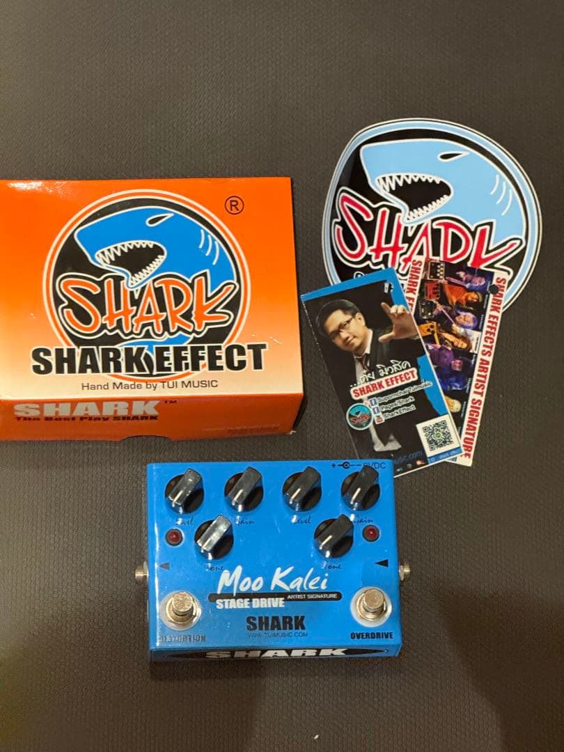Moo Kalei Stage Drive SHARK ギターエフェクター