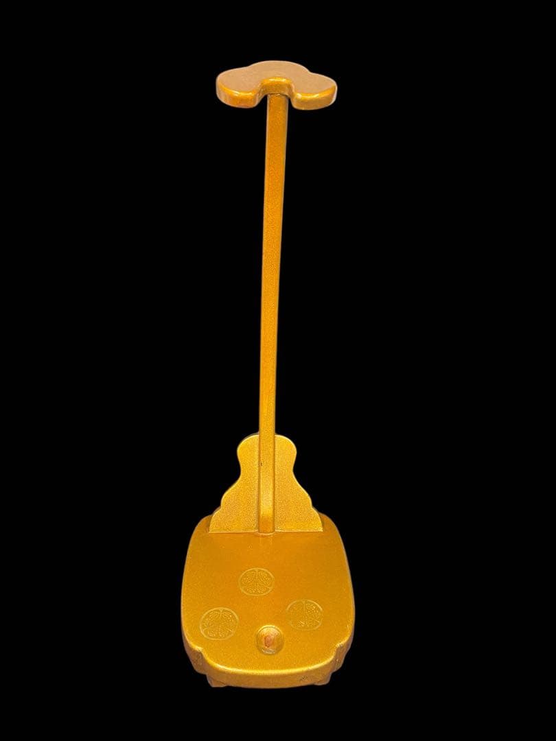 刀掛け　太刀掛け　家紋入り　金