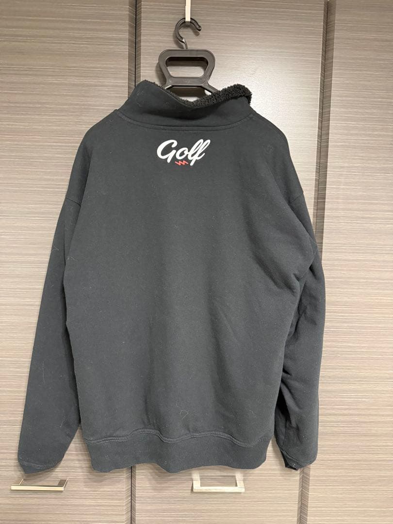 クラブハウス　エレクトリックゴルフ　ボアフリース　リバーシブル