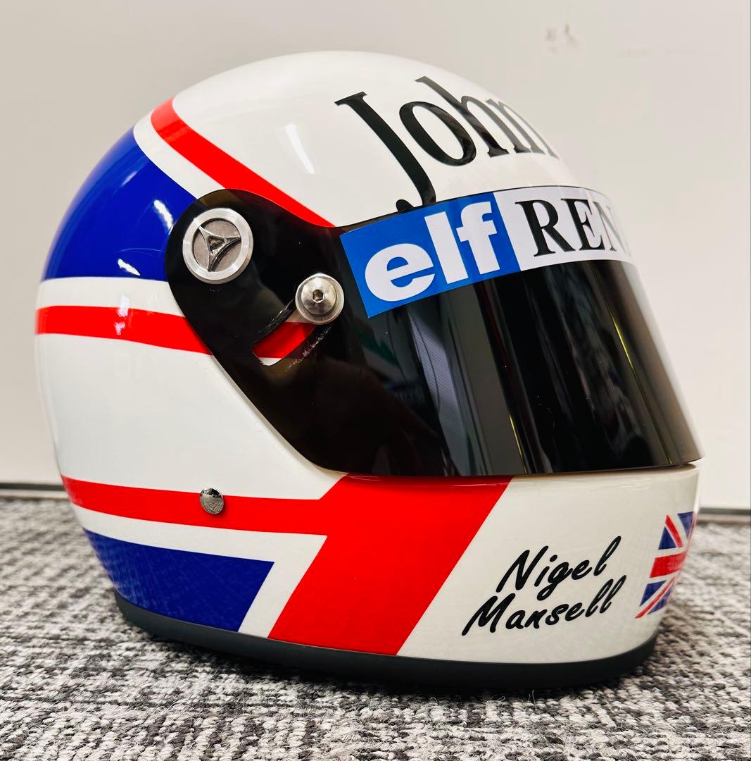 希少‼️1/1 実物大 ナイジェル•マンセル F1 ヘルメット コレクションに‼️